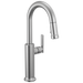 Delta Altado 9986 Single Handle Pull-Down Bar / Prep Faucet - Arctic Stainless