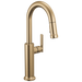 Delta Altado 9986 Single Handle Pull-Down Bar / Prep Faucet - Champagne Bronze