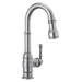 Delta Broderick: Single Handle Pull-Down Bar/Prep Faucet
