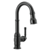 Delta Broderick: Single Handle Pull-Down Bar/Prep Faucet