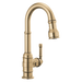 Delta Broderick: Single Handle Pull-Down Bar/Prep Faucet