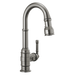 Delta Broderick: Single Handle Pull-Down Bar/Prep Faucet