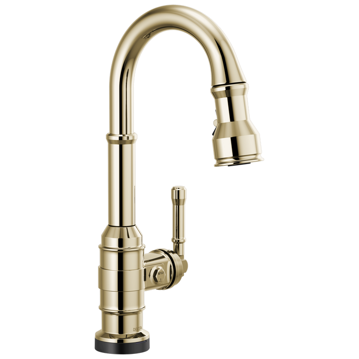 Delta Broderick 9990TL Touch2O Bar / Prep Faucet with Touchless Technology - Polished Nickel