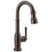 Delta Broderick 9990TL Touch2O Bar / Prep Faucet with Touchless Technology - Venetian Bronze