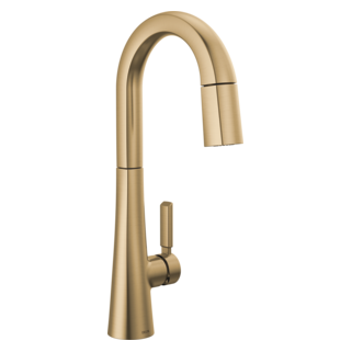 Delta Monrovia: Single Handle Pull-Down Bar/Prep Faucet