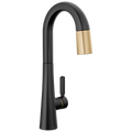 Matte Black / Champagne Bronze