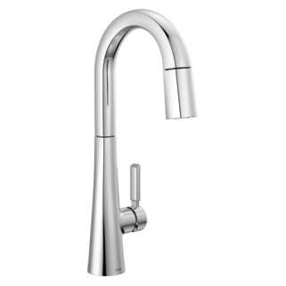 Delta Monrovia: Single Handle Pull-Down Bar/Prep Faucet