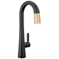 Matte Black / Champagne Bronze