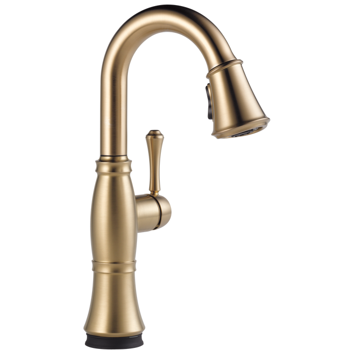 Delta Cassidy 9997TL Touch2O Bar / Prep Faucet with Touchless Technology - Lumicoat Champagne Bronze