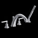 ROHL A1264 Lombardia® 4-Hole Deck Mount Tub Filler