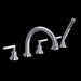 ROHL A2214 Lombardia® 5-Hole Deck Mount Tub Filler With C-Spout