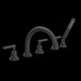 ROHL A2214 Lombardia® 5-Hole Deck Mount Tub Filler With C-Spout