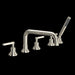ROHL A2224 Lombardia® 5-Hole Deck Mount Tub Filler With U-Spout