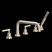 ROHL A2224 Lombardia® 5-Hole Deck Mount Tub Filler With U-Spout