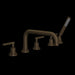 ROHL A2224 Lombardia® 5-Hole Deck Mount Tub Filler With U-Spout