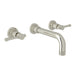 ROHL A3307 Campo Wall Mount Lavatory Faucet