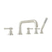 ROHL A3314 Campo 5-Hole Deck Mount Tub Filler