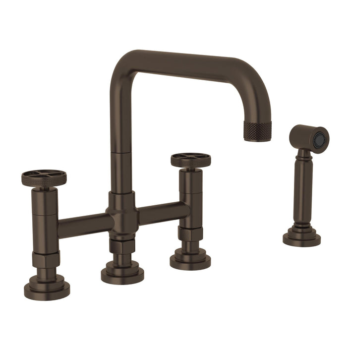 ROHL A3358WS Campo Bridge Kitchen Faucet With Side Spray