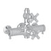 ROHL A4817 Palladian® Exposed Therm Valve with Volume and Temperature Control