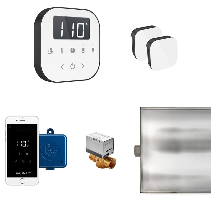 Mr. Steam ABUTLERXW-MB AirButler® Max White in Matte Black