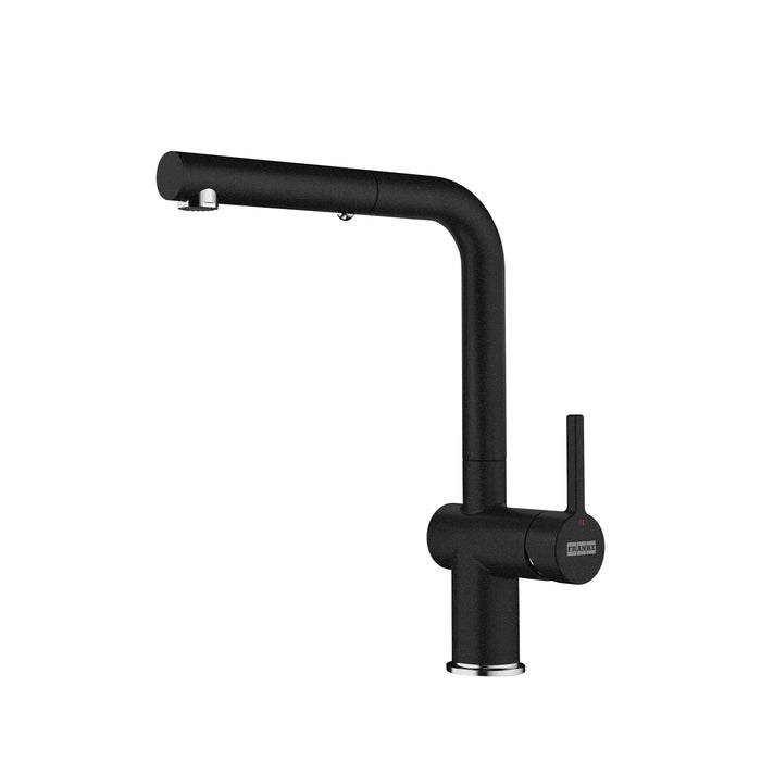 Franke Active Contemporary Single Handle Pull-Out Faucet - Onyx