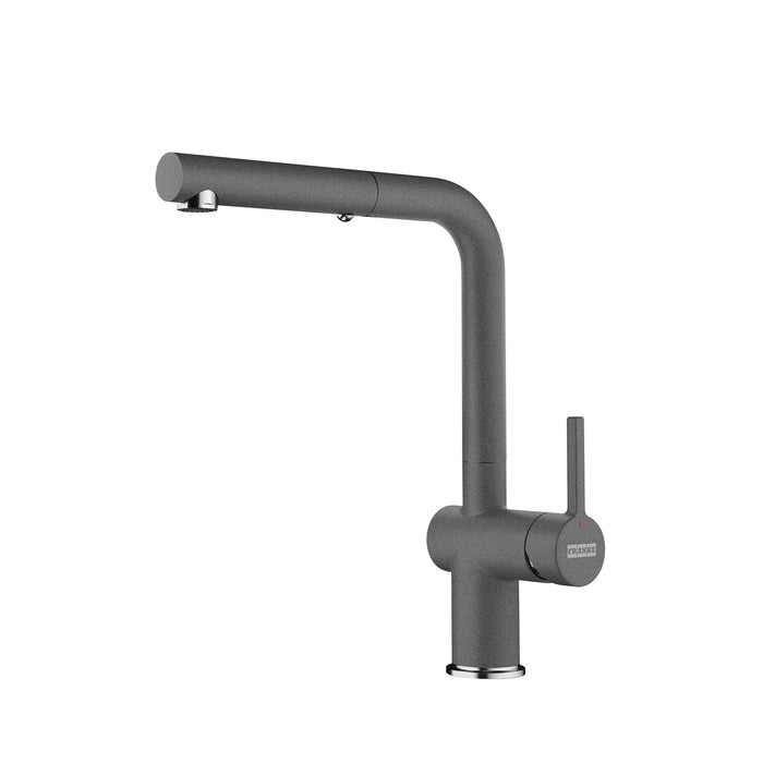 Franke Active Contemporary Single Handle Pull-Out Faucet - Stone Grey