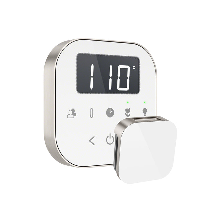 Mr. Steam AIRTWH-BN AirTempo® White in Brushed Nickel