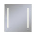 AiO 29-1/8" x 29-7/8" x 1-1/2" lighted mirror with LUM lighting at 2700 kelvin temperature (warm light), dimmable and USB charging ports