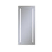 AiO 29-1/8" x 69-7/8" x 1-1/2" full length lighted mirror with LUM lighting at 4000 kelvin temperature (cool light), dimmable and USB charging ports