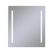 AiO 35-1/8" x 39-1/4" x 1-1/2" lighted mirror with LUM lighting at 4000 kelvin temperature (cool light), dimmable and USB charging ports