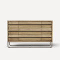 Weathered Oakwith Antique Bronze