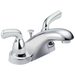 Delta Delta Foundations: Two Handle Centerset Bathroom Faucet