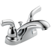 Delta Delta Foundations: Two Handle Centerset Bathroom Faucet