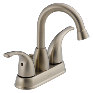 Delta Foundations: Two Handle Centerset Bathroom Faucet