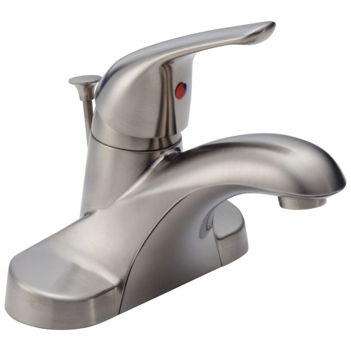 Delta B510LF Foundations Single Handle Centerset Lavatory Faucet