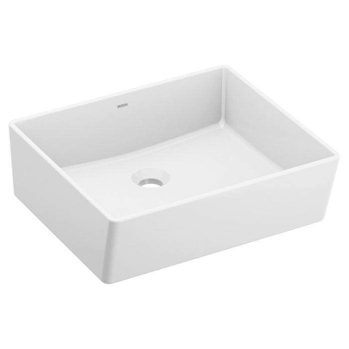 Moen BGCW10RV1618 18" X 15.75" Porcelain Na Single Bowl Vessel Sink