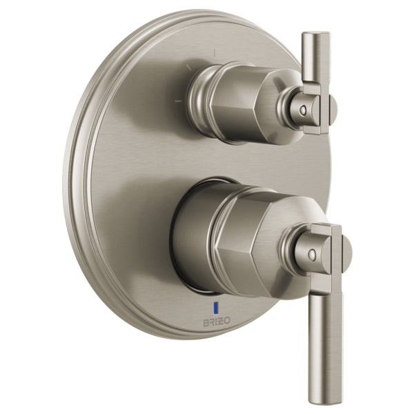 Brizo Invari T75P576 Pressure Balance Valve With Integrated 3-Function Diverter Trim - Less Handles