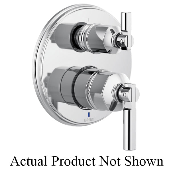 Brizo Invari T75P576 Pressure Balance Valve With Integrated 3-Function Diverter Trim - Less Handles