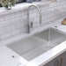 Kindred Brookmore BSU1832-9N-OW Undermount Single Bowl 32.5 x 18.13 in Stainless Steel Kitchen Sink - Commercial Satin Finish
