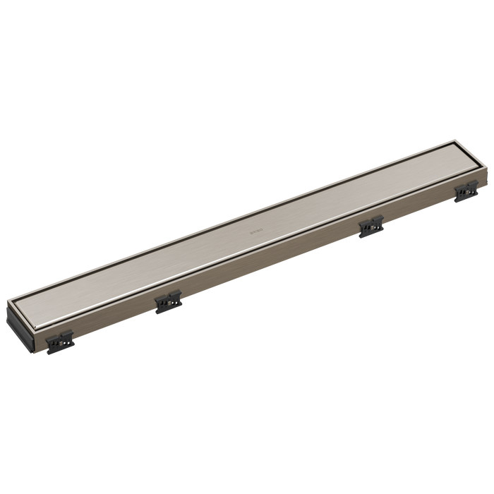Brizo BT0732416 24" Reversible Linear Shower Drain - Luxe Nickel
