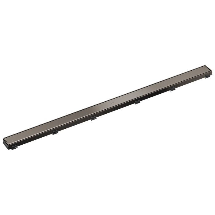 Brizo BT0734816 48" Reversible Linear Shower Drain - Brilliance Black Onyx