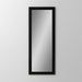 Main Line 15-1/4" x 39-3/8" x 4" bryn mawr framed cabinet in classic gray interior and brushed black finish with reversible hinge (non-handed)