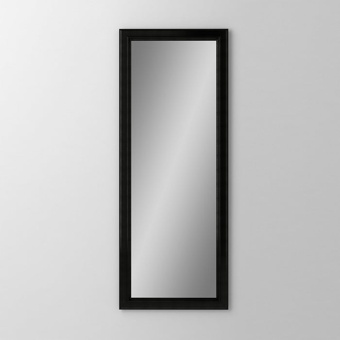 Main Line 19-1/4" x 39-3/8" x 4" bryn mawr framed cabinet in classic gray interior and brushed black finish with reversible hinge (non-handed)
