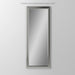 Main Line 19-1/4" x 39-3/8" x 4" bryn mawr framed cabinet in classic gray interior and brushed nickel finish with right hinge and electric option
