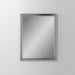 Main Line 23-1/4" x 30" x 4" bryn mawr framed cabinet in classic gray interior and satin nickel finish with left hinge and electric option