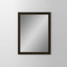 Main Line 23-1/4" x 30" x 4" bryn mawr framed cabinet in classic gray interior and brushed bronze finish with right hinge and electric option