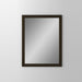 Main Line 23-1/4" x 30" x 6" bryn mawr framed cabinet in classic gray interior and brushed bronze finish with left hinge and electric option