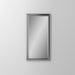 Main Line 23-1/4" x 39-3/8" x 4" bryn mawr framed cabinet in satin nickel finish with reversible hinge (non-handed)