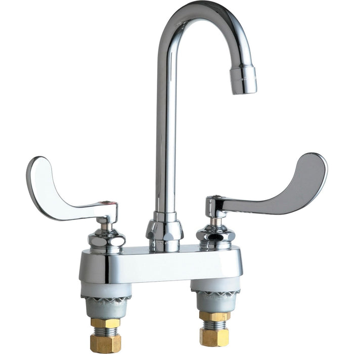 Geberit 895-317ABCP 2-Handle, Deck, Sink Faucet, Polished Chrome