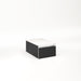 Cartesian 12-1/8" x 7-1/2" x 18-3/4" slim drawer vanity in smoke screen with slow-close full drawer and no night light